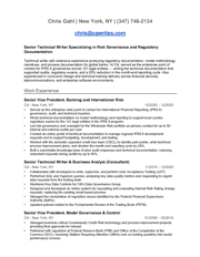 Resume preview — first page